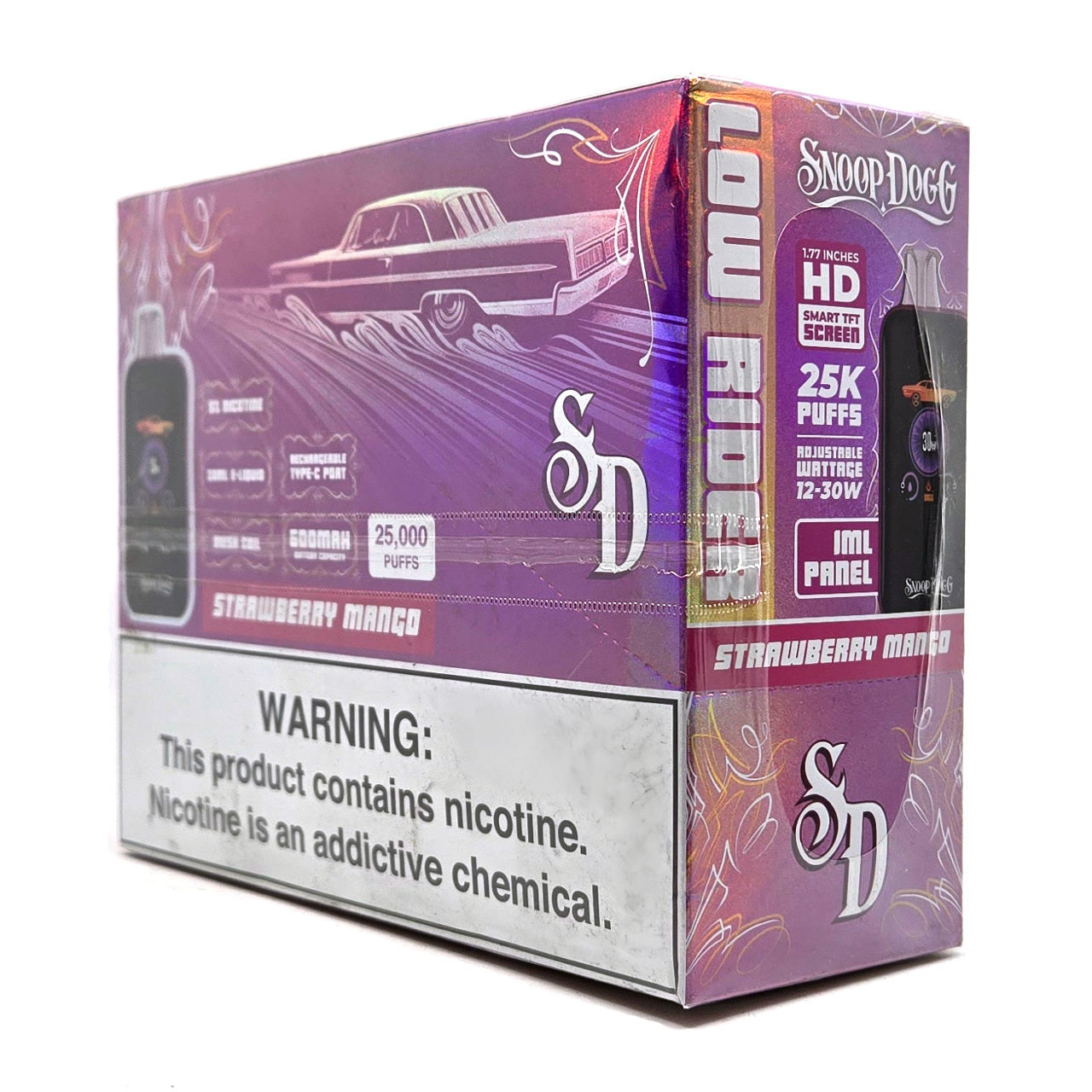 Snoop Dogg Low Rider - 20ml Disposable Pack of 5 Snoop Dogg Low Rider - 20ml Disposable Pack of 5